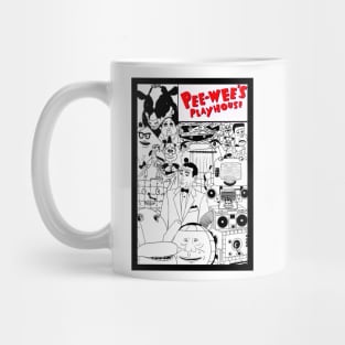 "Pee-Wee's Playhouse" Ensemble Mug